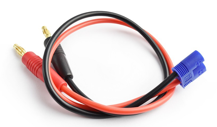 EC3 male to 4.0MM gold plug charger lead 