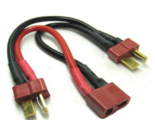 Deans 2S Battery Harness for 2 Packs in Series