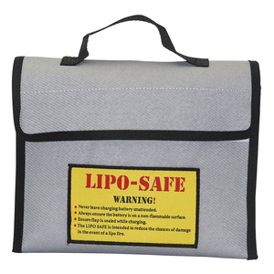 Industrial strength LIPO SAFE battery bag ( Black, Silver, White colors)