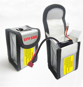 Battery packing bags with zip lock