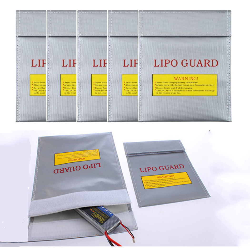 Safety Guard RC LiPo Li-Po Battery Fireproof Safe Bag Charging Sack