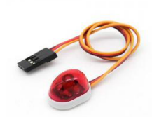 Police Car Style LED Light Beacon Red