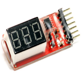 2s-6s Lipo Battery Voltage Tester Low Voltage Buzzer Alarm